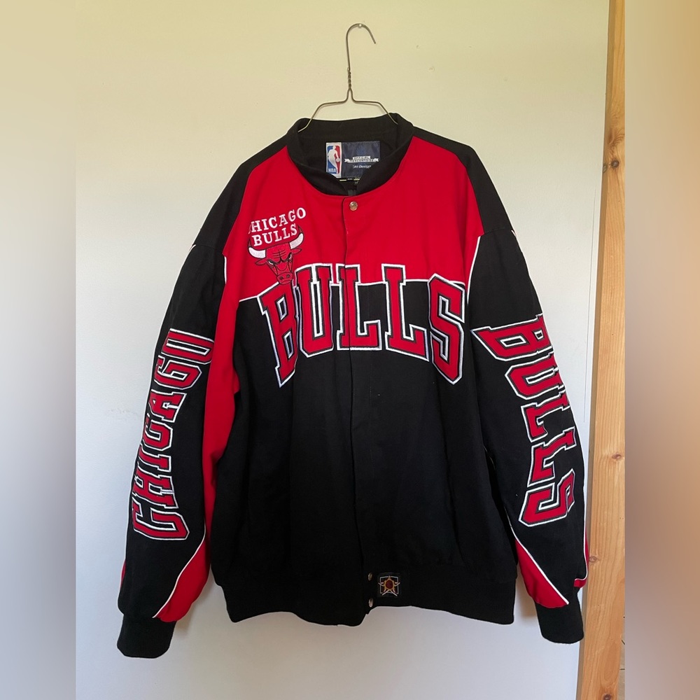 Jeff Hamilton Chicago Bulls racing Jacket